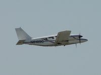 N8189C @ CNO - Flying over runway 26R - by Helicopterfriend