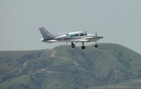 N87490 @ CNO - Heading westbound - by Helicopterfriend