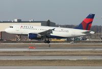 N316NB @ DTW - Delta A319 - by Florida Metal