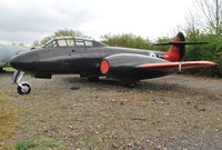 G-JETM @ X2VB - Gloster Meteor T.7 (G-JETM) at the Gatwick Aviation Museum - by moxy