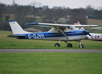 G-OJVH @ EGKR - Reims Cessna F150H at Redhill - by moxy