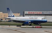 N814UA @ KORD - Airbus A319
