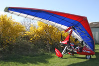 G-CFDY @ EGBR - P & M Aviation Quik GT450, Breighton Airfield's 2012 April Fools Fly-In. - by Malcolm Clarke