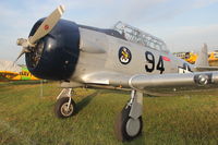N6420D @ LAL - North American SNJ-4, c/n: 88-13374 ex Bu27758 at 2012 Sun N Fun - by Terry Fletcher