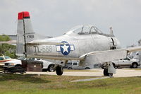N128DR @ LAL - 1951 North American T-28A, c/n: 51-7588 at Lakeland during 2012 Sun N Fun - by Terry Fletcher