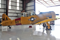 N451WA @ ISM - 1945 North American SNJ-6, c/n: 112049 at Kissimmee Air Museum - by Terry Fletcher