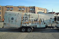 SP-WWI - The fuselage is used for theatre-productions and this is how they transport it through our country. - by Ron Baak