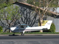 N673CB @ SZP - 1970 Cessna 150L, Continental O-200 100 Hp, taxi - by Doug Robertson