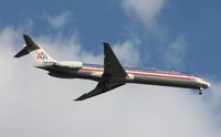 N487AA @ MCO - American MD-82 - by Florida Metal