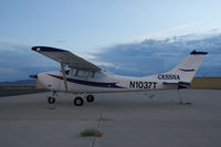 N1037T @ LOL - Derby field in the evening - by olivier Cortot