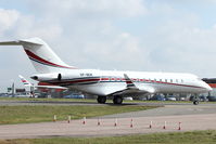VP-BEM @ EGGW - 1999 Bombardier BD-700 Global Express/Global 5000, c/n: 9036 - by Terry Fletcher