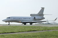 VT-RGX @ EGGW - 2008 Dassault Falcon 7X, c/n: 49 at Luton - by Terry Fletcher