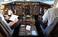 N608DA @ SEA - A view of the cockpit on Delta Airlines Flight 2214. I would like to thank the captain and first officer, both retired Air Force pilots for allowing me into the cockpit and sharing their knowledge with me! - by aeroplanepics0112
