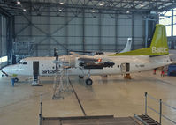 YL-BAR @ EDDR - Final work after maintenance at Contact Air.