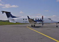 F-GOPE @ EDDR - Parked on the Apron for General Aviation at EDDR/SCN.