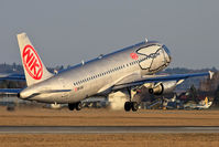 OE-LEU @ GRZ - Fly Niki Take off in the afternoon sun.