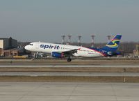 N604NK @ DTW - Spirit A320 - by Florida Metal