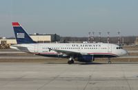 N815AW @ DTW - US Airways A319 - by Florida Metal