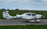 G-ZANY @ EGSH - Leaving Norwich following a very short visit. - by keithnewsome
