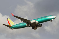 N8305E @ PAE - First flight ILS go around at Everett wearing test reg N1786B - by Duncan Kirk