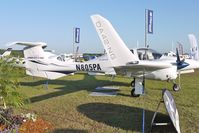 N805PA @ LAL - Static exhibit at 2012 Sun N Fun - by Terry Fletcher