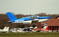 G-BIBA @ EGLD - Originally owned by; Air Touring Services Ltd (17.7.1980) Currently with; TB Aviation Ltd (5.2.1991)