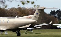LX-JFI @ EGLD - Jetfly Aviation S.A. - by Clive Glaister