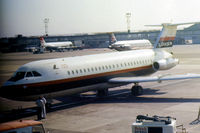 G-AVYZ @ EGCC - Laker Airways One Eleven seen at Manchester in the Summer of 1975. - by Peter Nicholson
