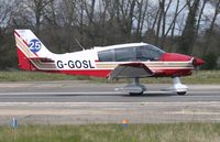 G-GOSL @ EGSV - Just landed. - by Graham Reeve