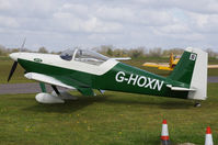 G-HOXN @ EGSV - Parked at Old Buckenham. - by Graham Reeve