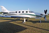 N850DV @ LAL - Static exhibit at 2012 Sun N Fun - by Terry Fletcher