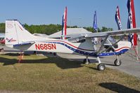 N68SN @ LAL - Static Exhibit at 2012 Sun N Fun