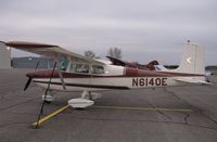 N6140E @ KAXN - Cessna 172 Skyhawk on the line. - by Kreg Anderson