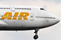 N464MC @ ETAR - close up of Atlas Air B747-446 - by Friedrich Becker
