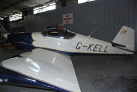 G-KELL @ EIAB - In the hanger at Abbeyshrule airfield.