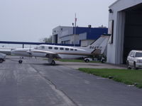 N441KP @ MGY - cessna 441 - by christian maurer