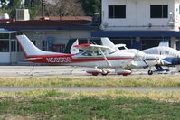 N58506 @ KFUL - Parked in transient parking - by Nick Taylor