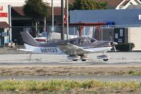 N81133 @ KFUL - Parked in transient parking - by Nick Taylor