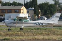 N55515 @ KFUL - Taxi back 24 via Bravo - by Nick Taylor