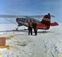 CF-BTC - CF-BTC at Keller Lake NWT in 1962 - by Al Gross