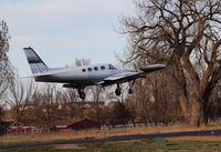 N340FP @ 7CO0 - landing Erie, CO - by S. Van Aken