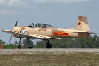 N53CJ @ LAL - 1972 Nanchang China CJ-6A, c/n: 2432062 at 2012 Sun N Fun - by Terry Fletcher