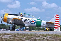 N532SK @ LAL - 1943 North American SNJ-5, c/n: 51828 at 2012 Sun N Fun - by Terry Fletcher