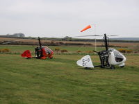G-CDJN @ EGHN - At Sandown I.O.W. with G-CCUH - by Trevor Stubbs