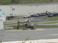 N429LC - Under maintenance at the Bell Helicopter facility in Piney Flats, TN