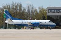 N9CJ @ KRFD - SAAB 340B - by Mark Pasqualino