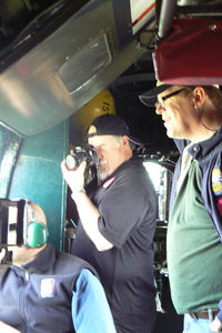 N224J @ DTN - On board the Collings Foundation B-24J Witchcraft on the Shreveport to Dallas leg. (Thanks Jim! )
Yours truly shooting the Canon...
