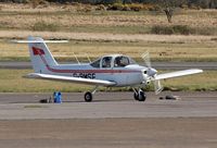 G-BMSF @ EGFH - Resident Tomahawk operated by Cambrian Flying Club. - by Roger Winser