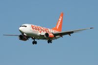 G-EZJX @ EGNT - Boeing 737-73V, Newcastle Airport, September 2006. - by Malcolm Clarke