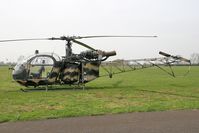 HA-LFZ @ EGBR - Sud Aviation SA-318C Alouette II, Breighton Airfield, April 2006 - by Malcolm Clarke